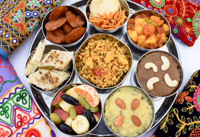 This Kuttu Ki Puri is a crisp and tasty poori made with buckwheat flour or kuttu ka atta that can be easily prepared during fasts or vrats