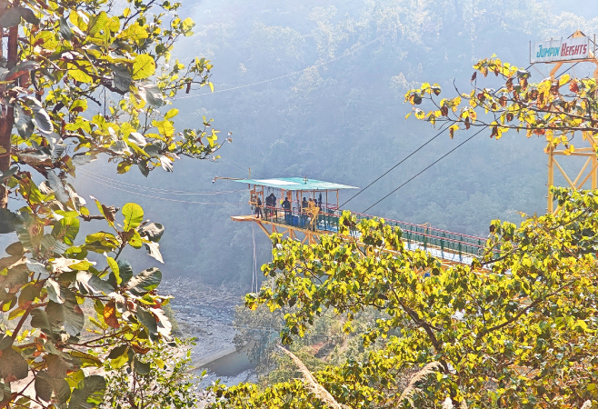 The best time to experience bungee jumping is from October to March, as the weather is pleasant and clear