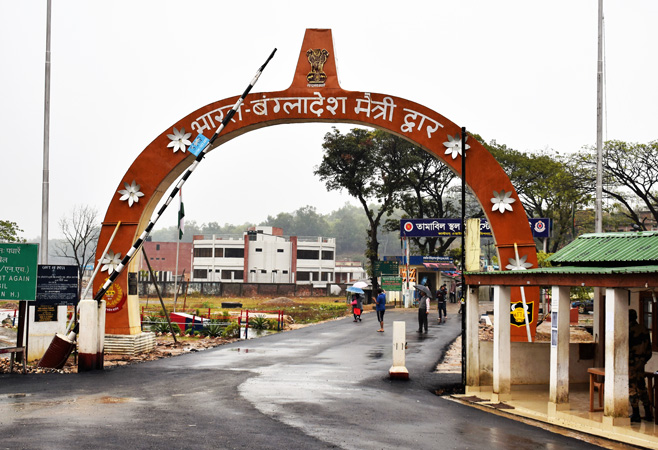 Measuring 4097 kilometers, the Bangladesh–India boundary is the fifth longest in the world and stems from the partition of British India.