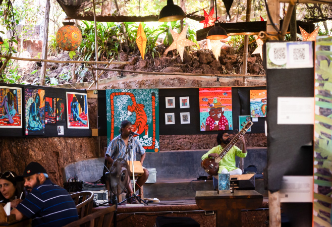 The nightlife in Goa isn't just about electronic music and DJs