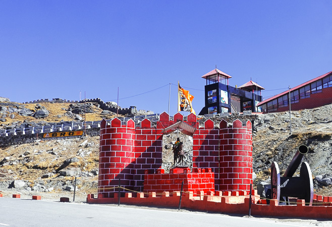 The one settled border they have is the short Sikkim / Tibet border, but only locals can cross there.