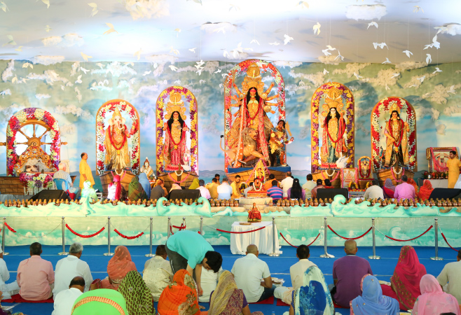 Navaratri in South India is a vibrant and multifaceted festival, deeply ingrained in cultural practices, artistic traditions, and social rituals