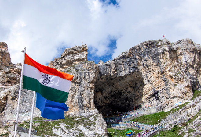 Amarnath Cave is one of the most visited tourist attractions in India