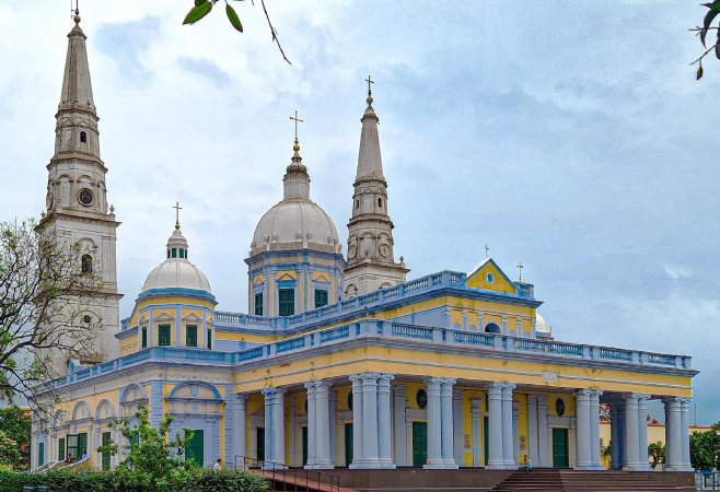 It offers a peaceful and serene ambiance for visitors to pray and reflect.