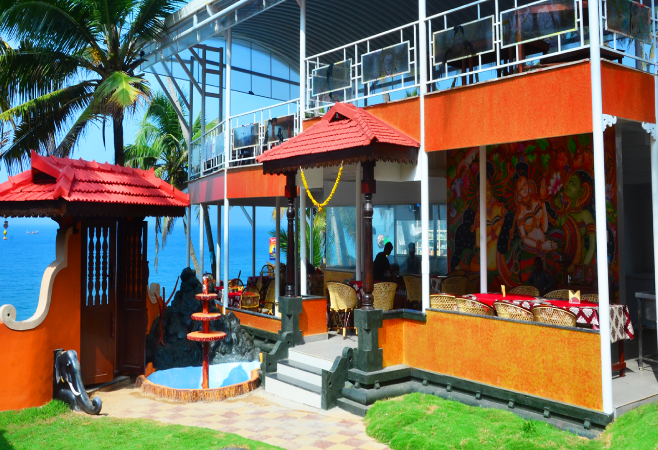 Black Beach Resort boasts an unbeatable location right on the Varkala cliff , allowing easy access to the beach with stunning ocean views