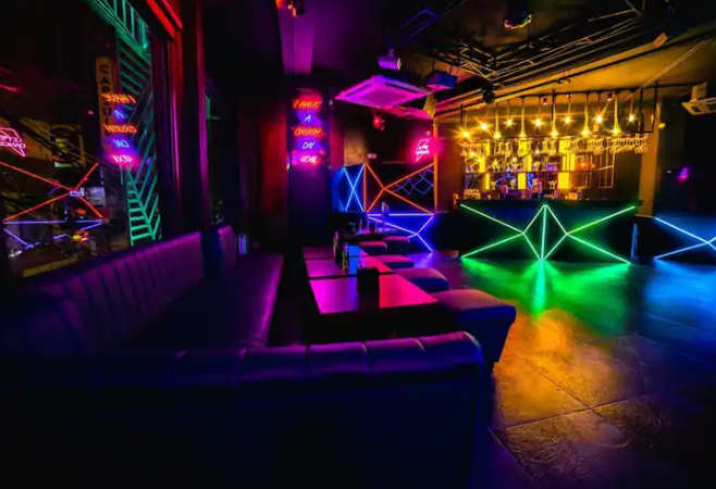 Epic Restro Bar is located in the heart of Hauz Khas Village-Hauz Khas, a bustling neighborhood that's known for its lively atmosphere and vibrant nightlife