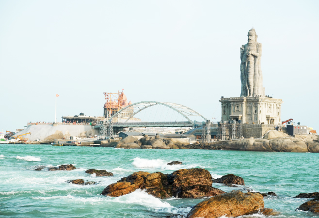 This beautiful town is home to waterfalls, historic temples, beaches, stunning sunsets, and more