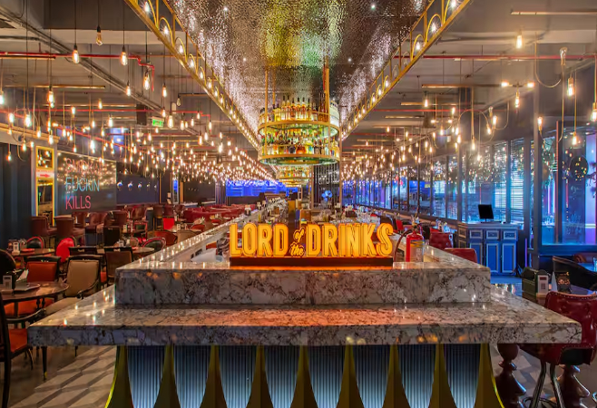 Lord of the Drinks (LOTD) is a trendy cafe located in the heart of the city