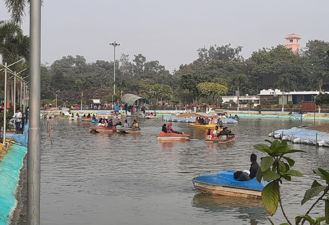 Rajdhani Vatika offers a wealth of natural beauty and recreational opportunities