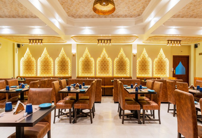 The Nawaabs is a culinary gem located in Agra, renowned for its authentic North Indian cuisine