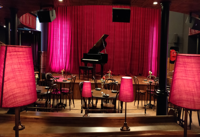 The piano man jazz club is a concept cafe bringing together culinary excellence and the art of music