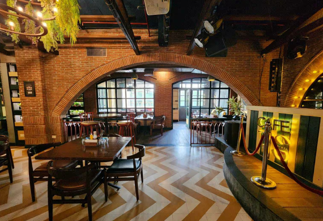 If you're looking for a delightful dining experience in Agra, look no further than Two Saints Bar and Kitchen