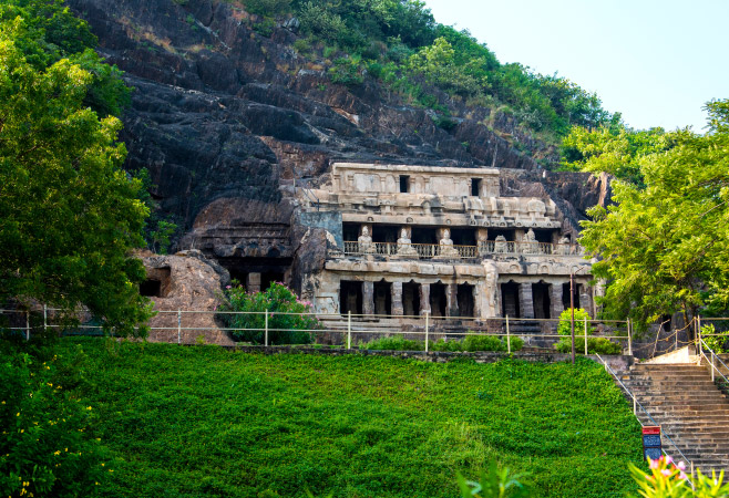 The Undavalli Caves are world-renowned for their intricate carvings and distinctive architecture, making them a highly valued treasure in their region's cultural repertoire.